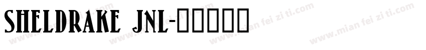 Sheldrake JNL字体转换